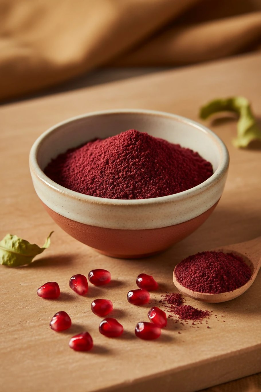 VedaRasa Pomegranate Powder For Glowing Skin & Immunity Boost Natural Fruit Powder | Grocsy