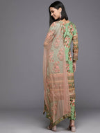 Ahalyaa Women's Traditional wear Kurta Set - Green | Grocsy