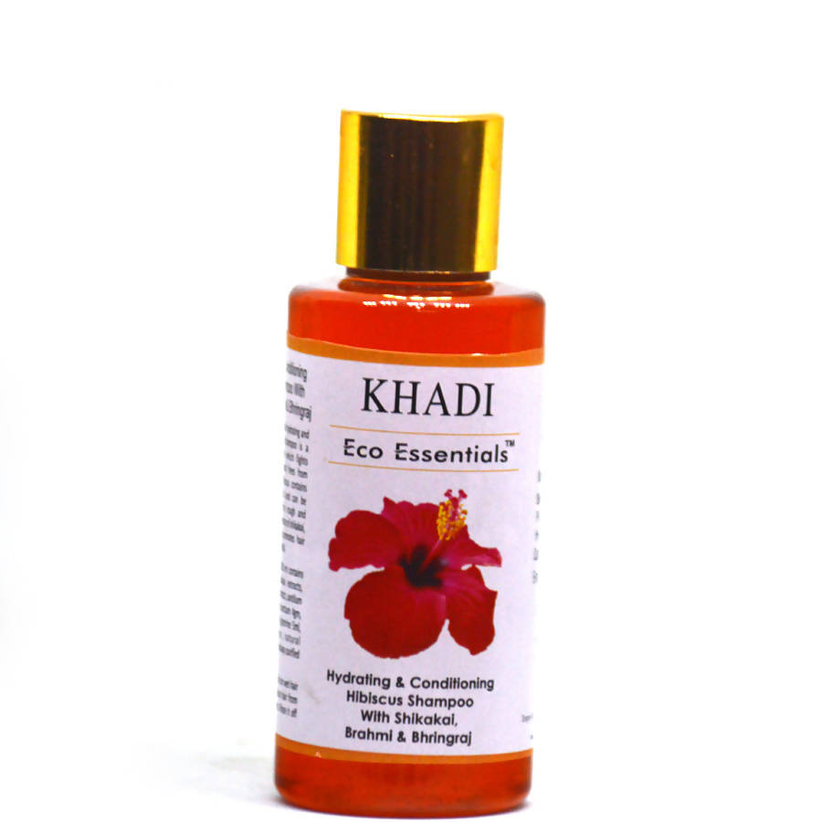 Khadi Eco Essentials Hydrating & Conditioning Hibiscus Shampoo | Grocsy