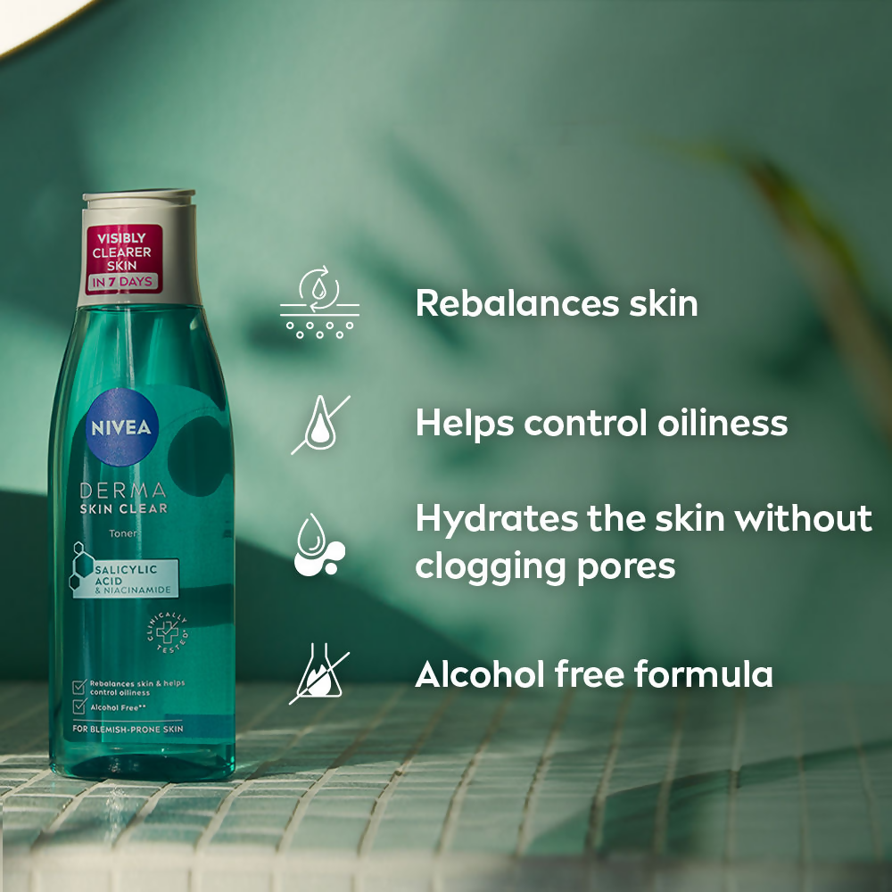 Nivea Derma Skin Clear Toner | Grocsy