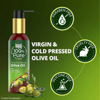 Bajaj 100% Pure Olive Oil for Prevents Hair Loss | Grocsy