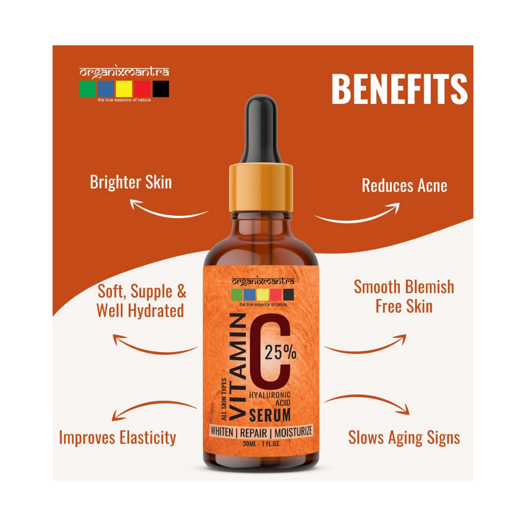 Organix Mantra Vitamin C Serum - Brightening | Grocsy