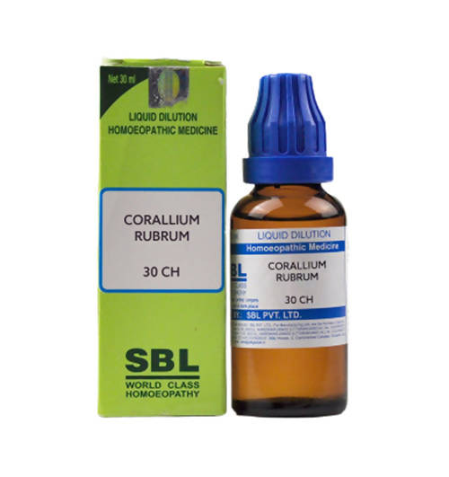 SBL Homeopathy Corallium Rubrum Dilution | Grocsy