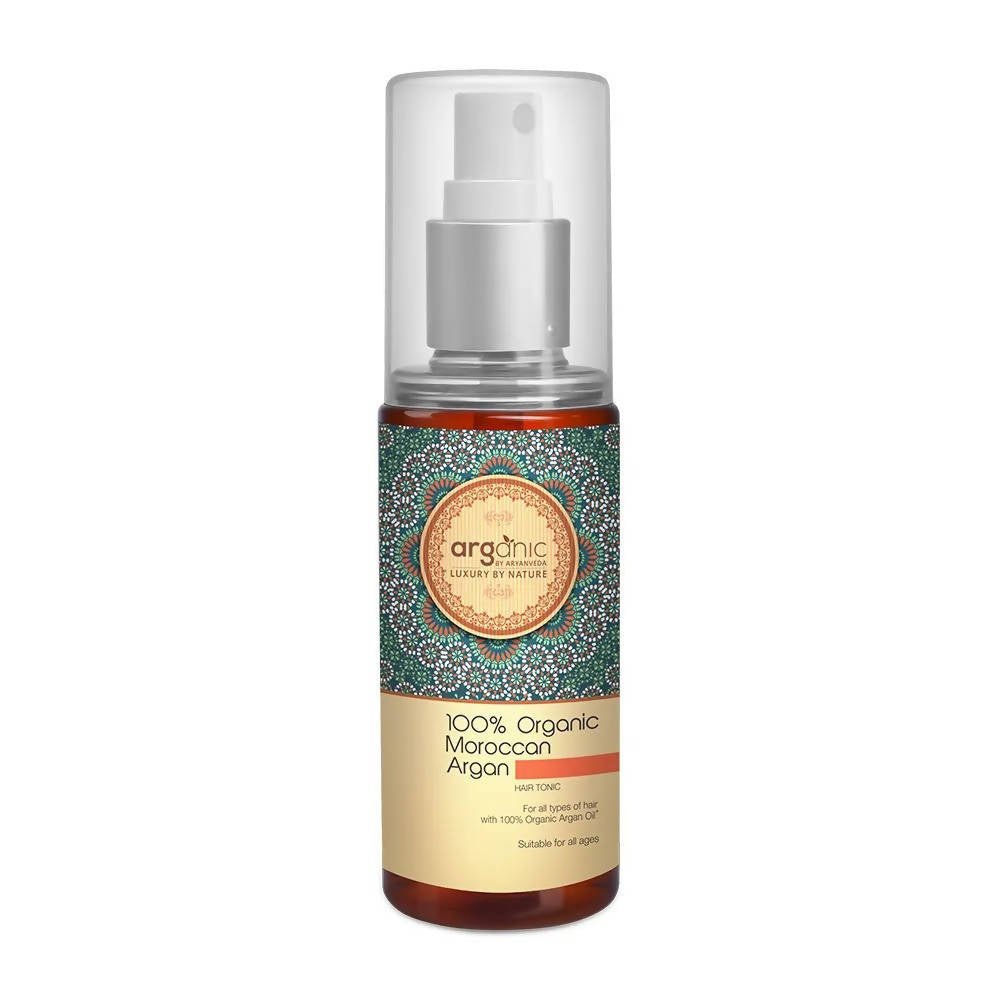 Aaryanveda Arganic Organic Moroccan Argan Hair Tonic | Grocsy