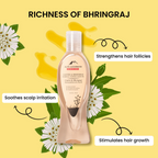 Alps Goodness Castor & Bhringraj Hairfall Control Hair Oil | Grocsy