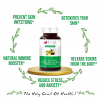 Bliss Welness Giloy Tulsi Amla Ashwagandha Curcumin Tablets | Grocsy