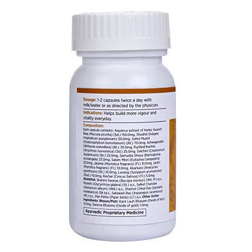 Kapiva Ayurveda Vigor Max Capsules | Grocsy