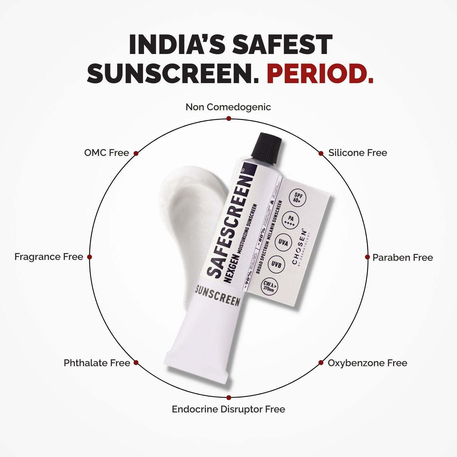 Chosen Safescreen Nexgen Moisturizing Sunscreen with Blue Light Protection | Grocsy