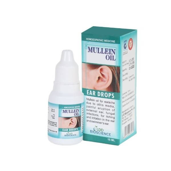 LDD Bioscience Homeopathy Mullein Oil Ear Drops | Grocsy