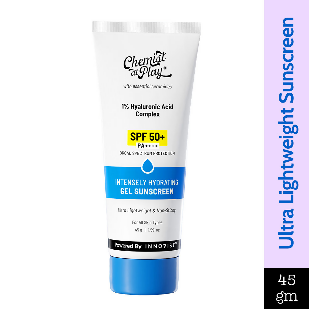 Chemist At Play Intensely Hydrating Gel Sunscreen SPF 50+ | Grocsy