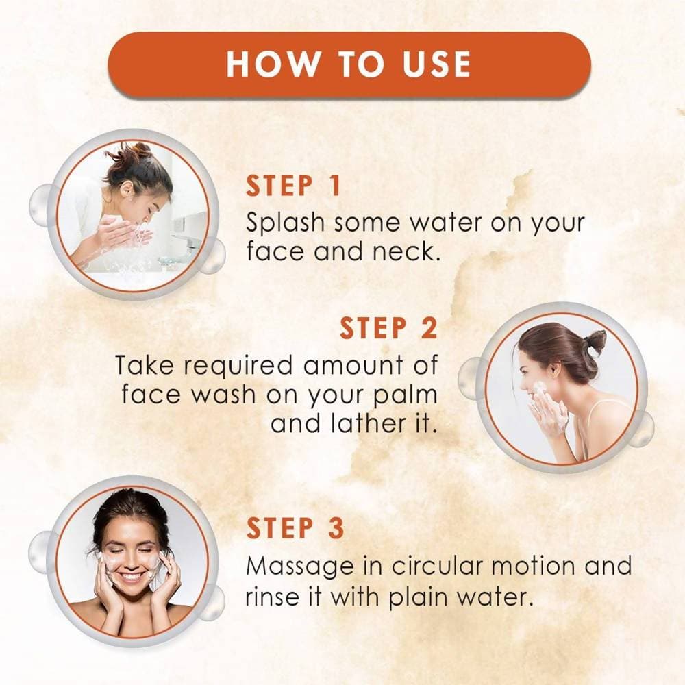 Wow Skin Science Ubtan Face Wash | Grocsy