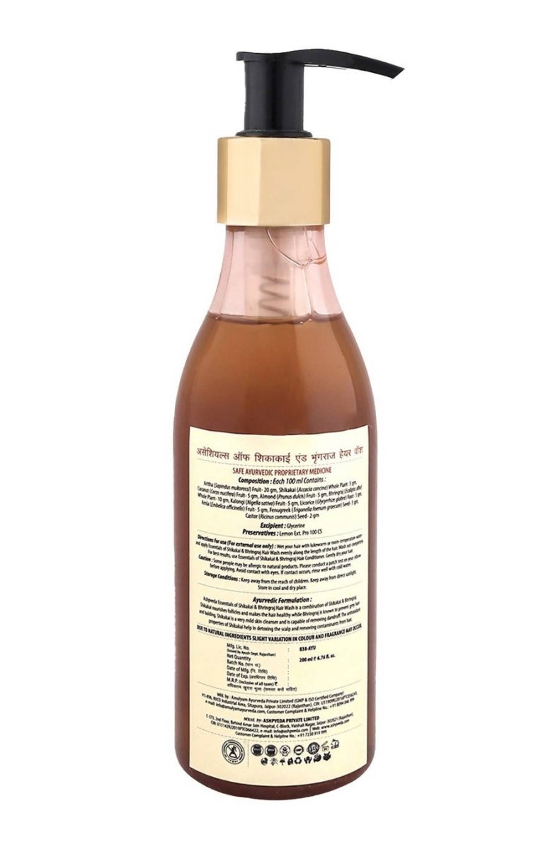 Ashpveda Essentials of Shikakai & Bhringraj Hair Wash | Grocsy