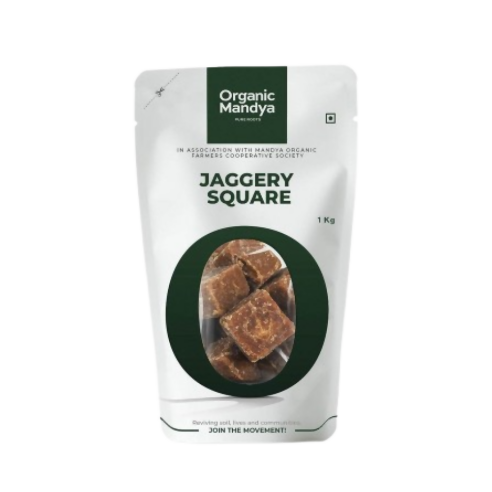 Organic Mandya Jaggery Square | Grocsy