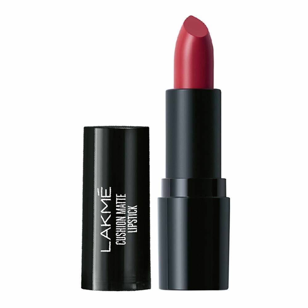 Lakme Cushion Matte Lipstick - Red Wine | Grocsy
