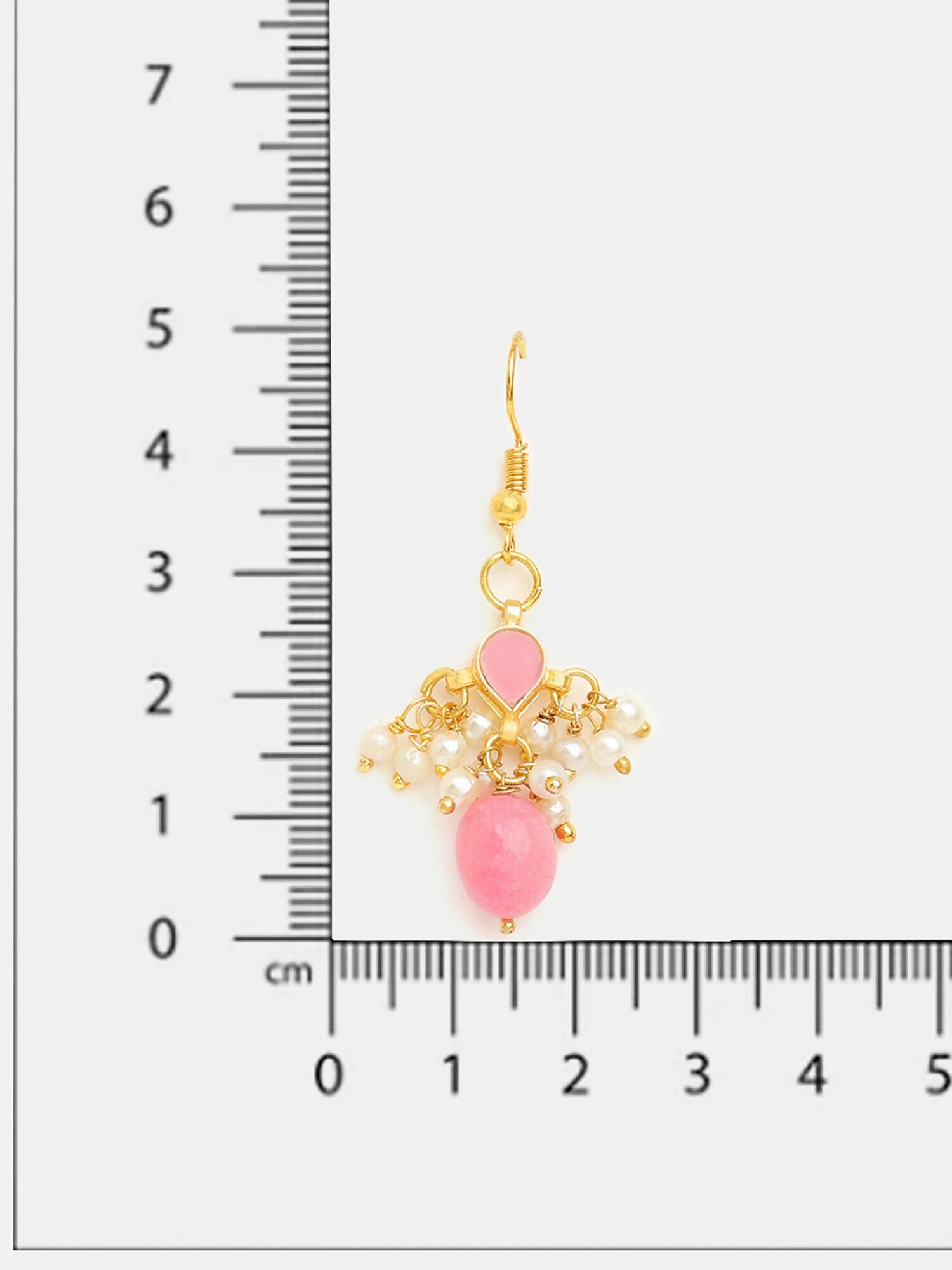 Ruby Raang Rosebud Glow Earrings | Grocsy
