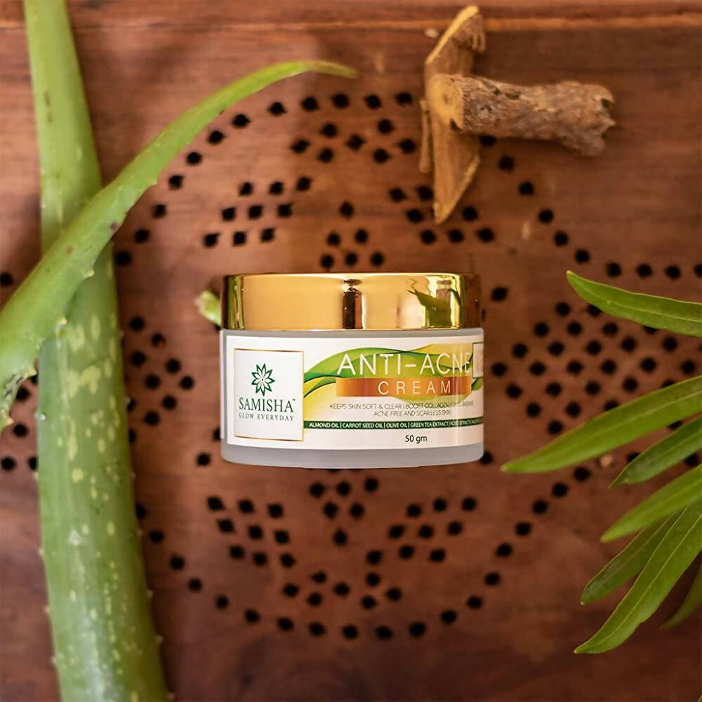 Samisha Organic Anti-Acne Face Cream | Grocsy