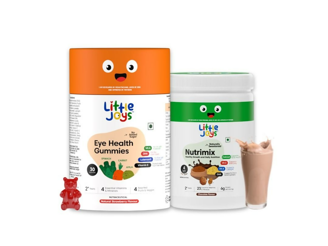 Little Joys Paediatrician Developed Healthy & Tasty For Kids Eye Health ( 2 To 6 Years) | Grocsy