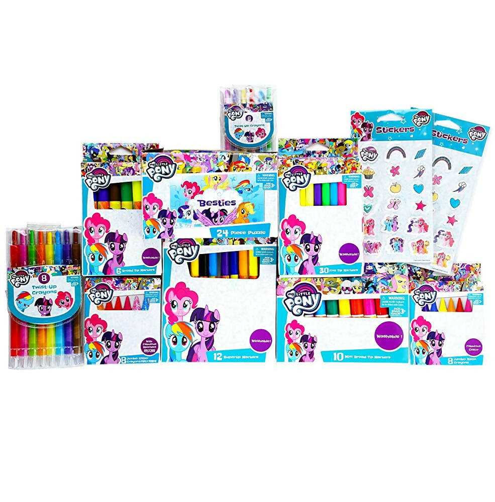 Skoodle My Little Pony MLP Art & Coloring Activity Kit | Grocsy