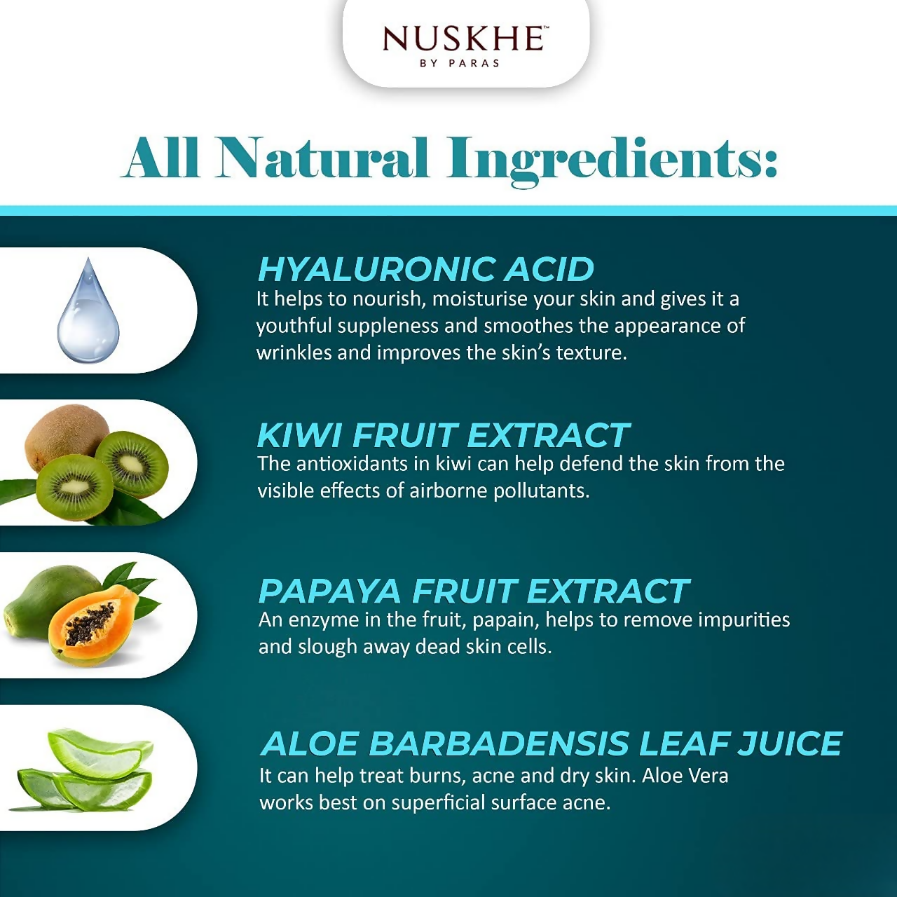 Nuskhe By Paras Studd Muffyn Hyaluronic Face Gel | Grocsy