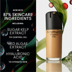 MAC Studio Fix Fluid SPF 15 Mini Soft Matte Foundation With Hyaluronic Acid - NC15 | Grocsy