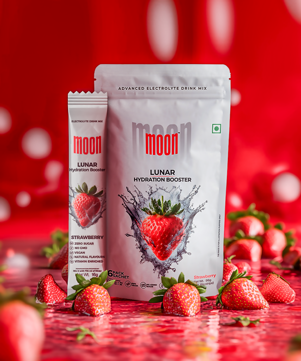 Moon Lunar Hydration Booster - Strawberry Flavour | Grocsy