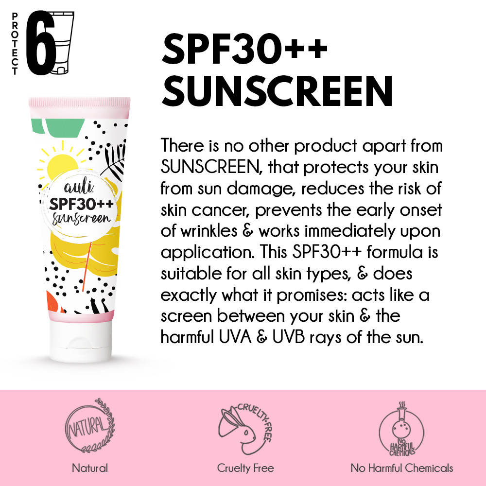 Auli SPF30++ Sunscreen | Grocsy
