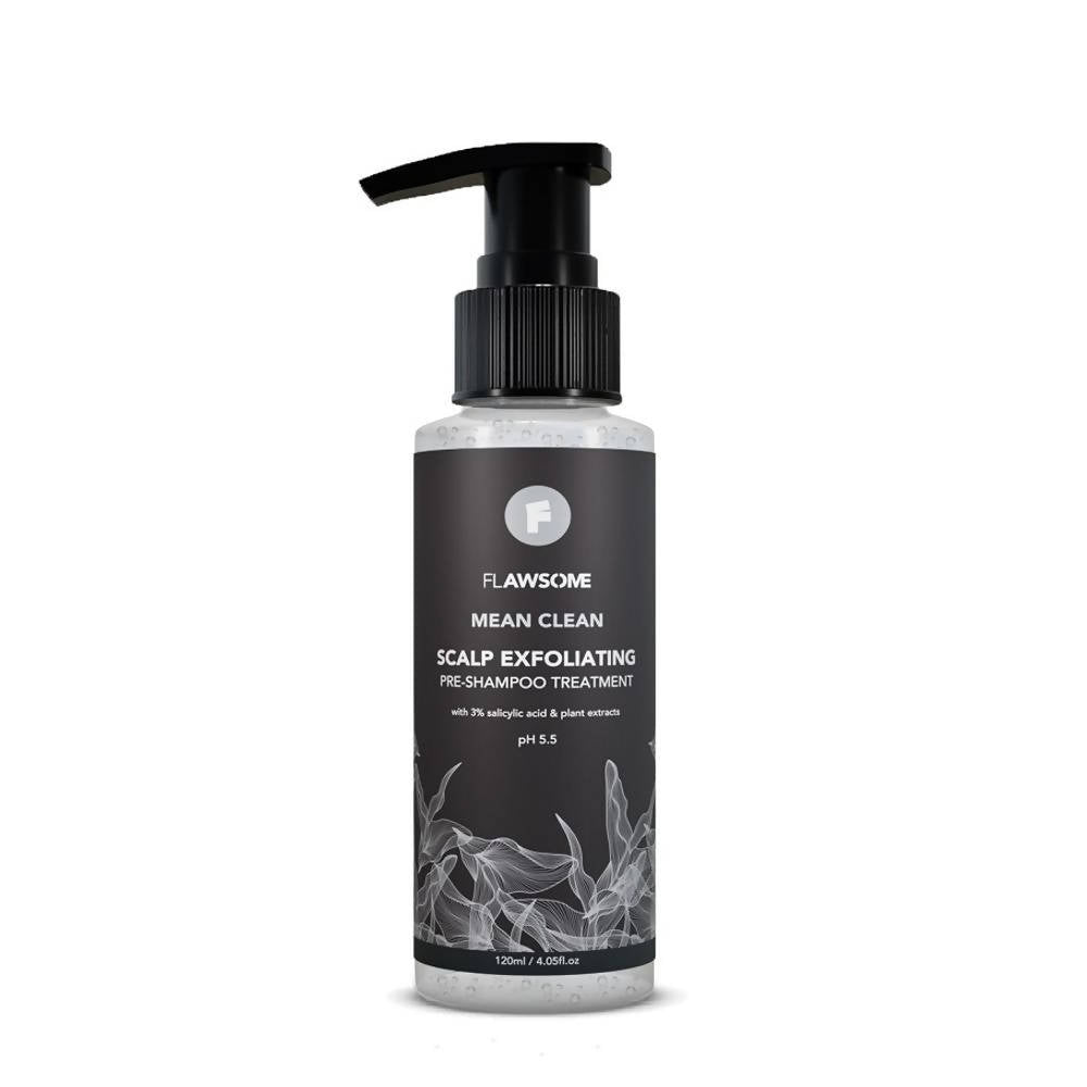 Flawsome Mean Clean Scalp Exfoliating Pre Shampoo Treatment | Grocsy
