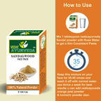 VedicAyurveda Sandalwood Powder | Grocsy