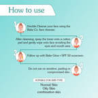 Bake 10% Glycolic Acid Toner For Pigmentation & Dark Spots | Grocsy