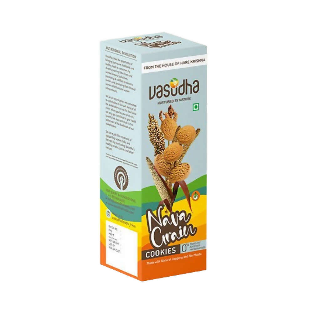 Vasudha Nurtured By Nature Nava Grains Cookies | Grocsy