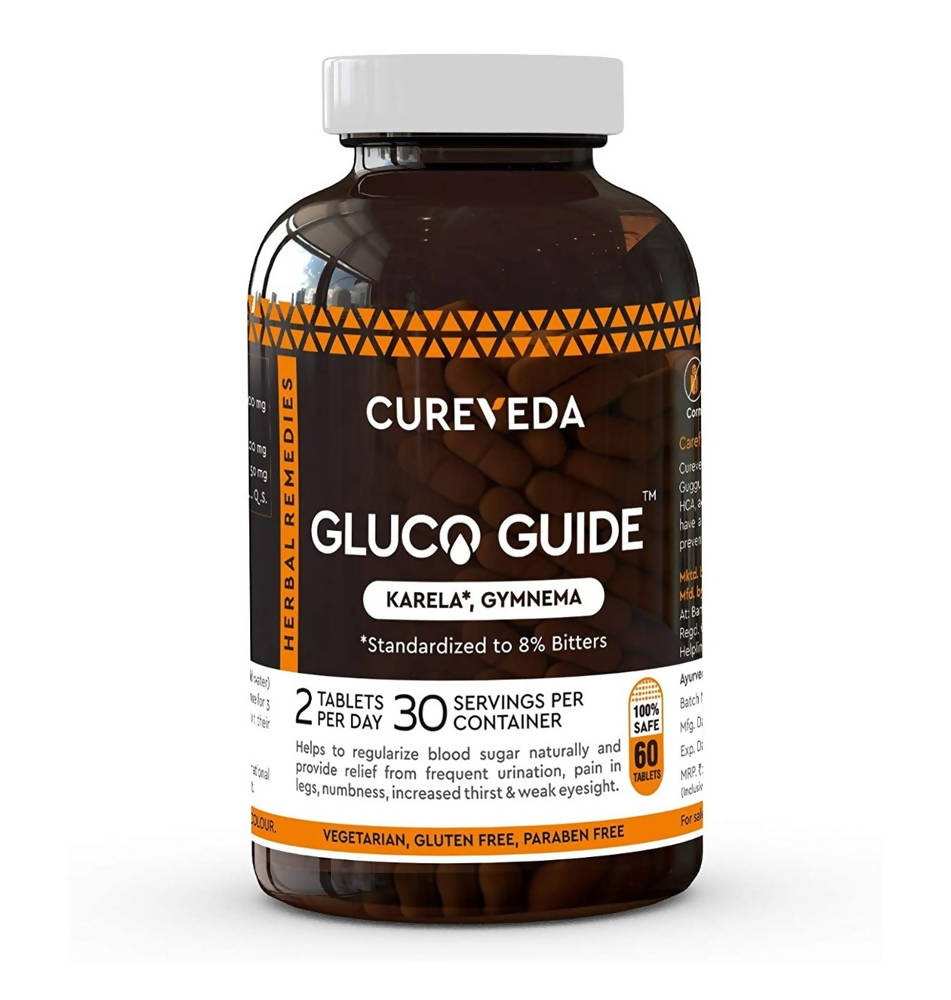 Cureveda Gluco Guide Tablets | Grocsy