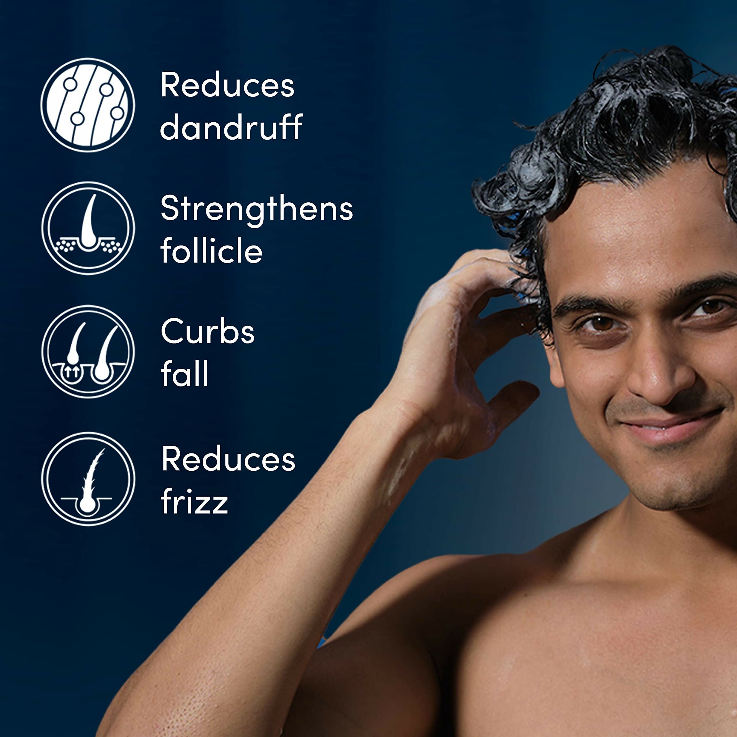 Man Matters Anti Hair Fall Shampoo And Conditioner For Men | Grocsy