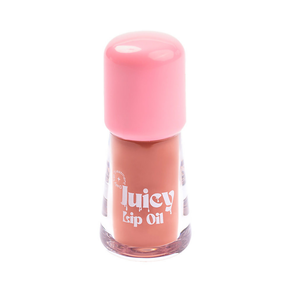 Gush Beauty Balmy Glossy Tinted Lip Oil - Soft Peach | Grocsy