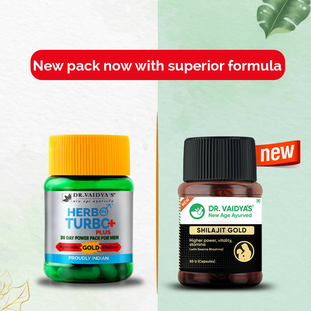 Dr. Vaidya's SJ Gold Capsules | Grocsy