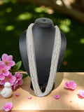 Inhanns Rangsaaz 20-Layer Luxe Long Beaded Only Necklace - Rainbow Beads Only Necklace | Grocsy