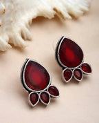 Teardrop Shaped Studs Earrings for Women & Girls By House of Ree - House of Ree