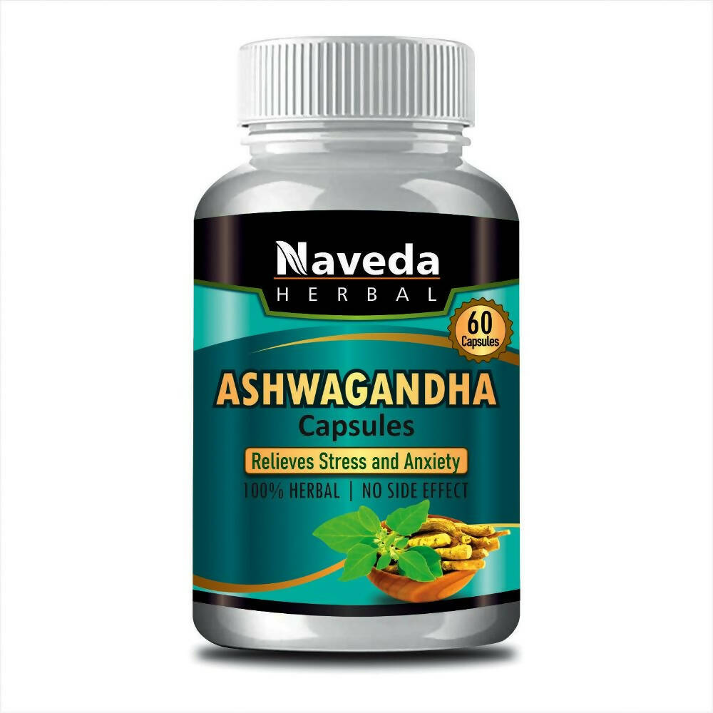 Naveda Herbal Ashwagandha Capsules | Grocsy