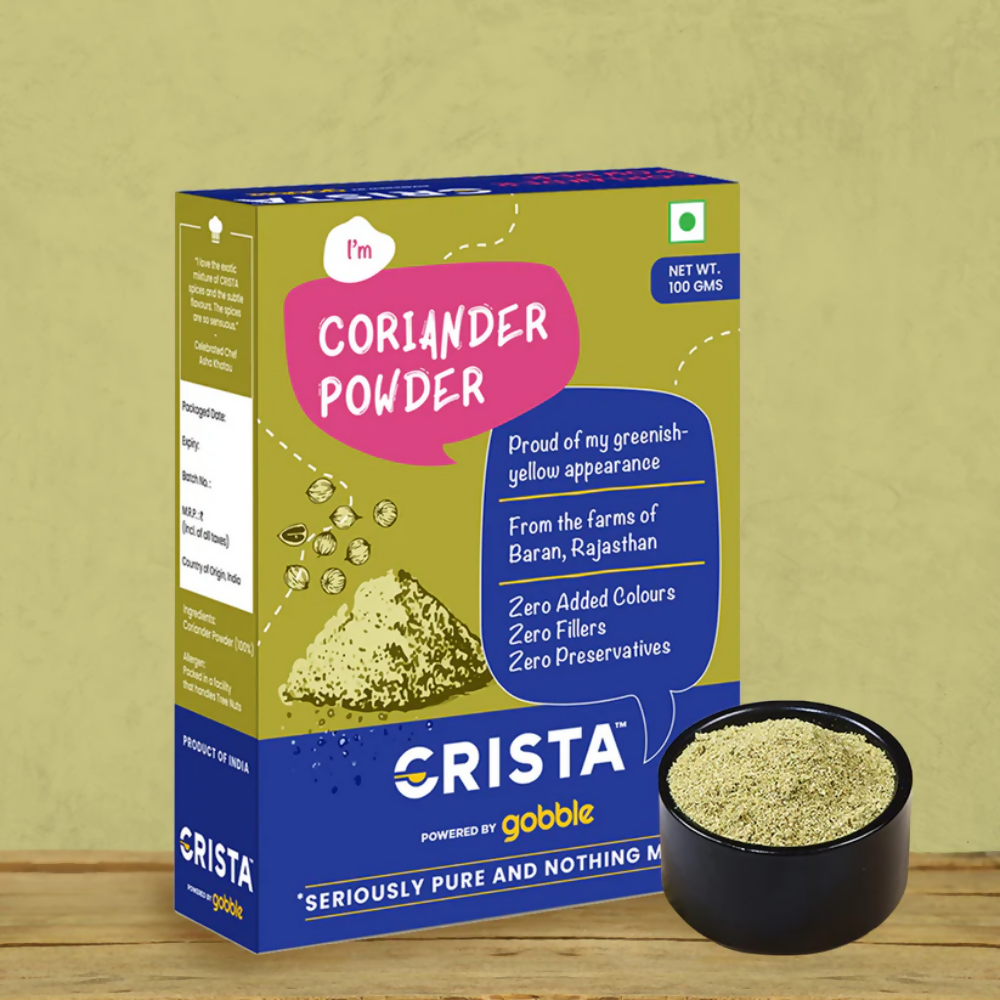 Crista Spices Coriander Powder | Grocsy