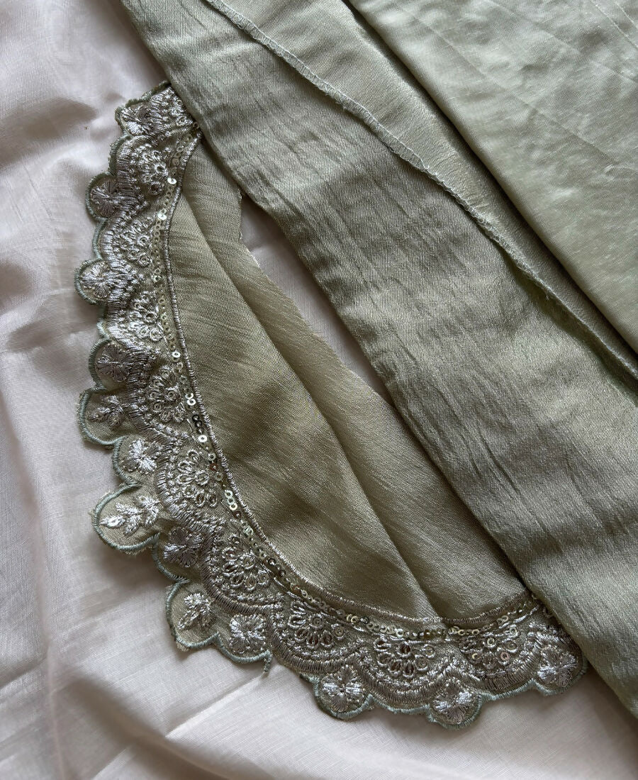 KC Pista Green Vichitra Silk Palazzo Suit For Women Festival Wear | Grocsy