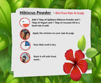 Qykkare Premium Hibiscus Powder For Hair Growth | Grocsy