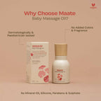 Maate Baby Massage Oil | Grocsy