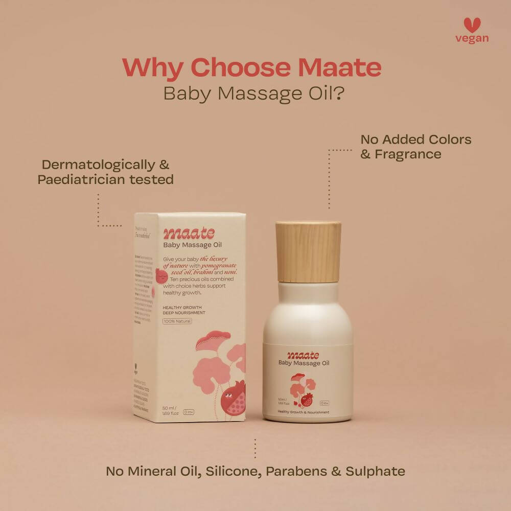 Maate Baby Massage Oil | Grocsy
