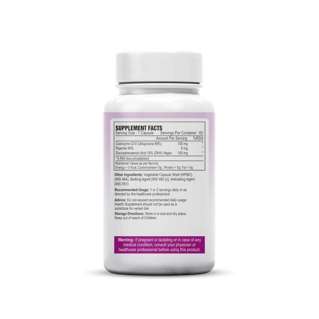 Alpspure Nutra Coenzyme Q10 Capsules | Grocsy
