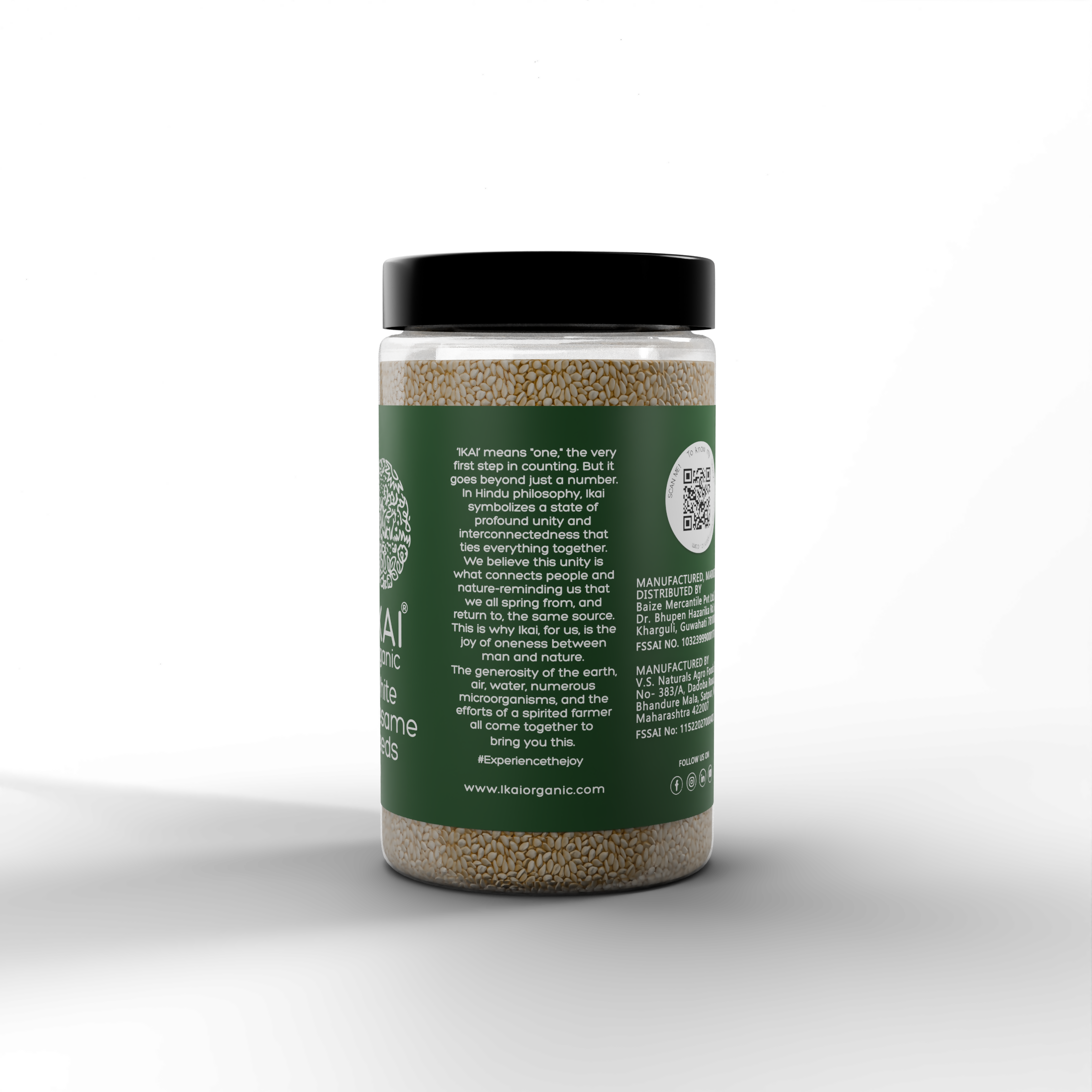 IKAI Organic White Sesame Seeds | Grocsy