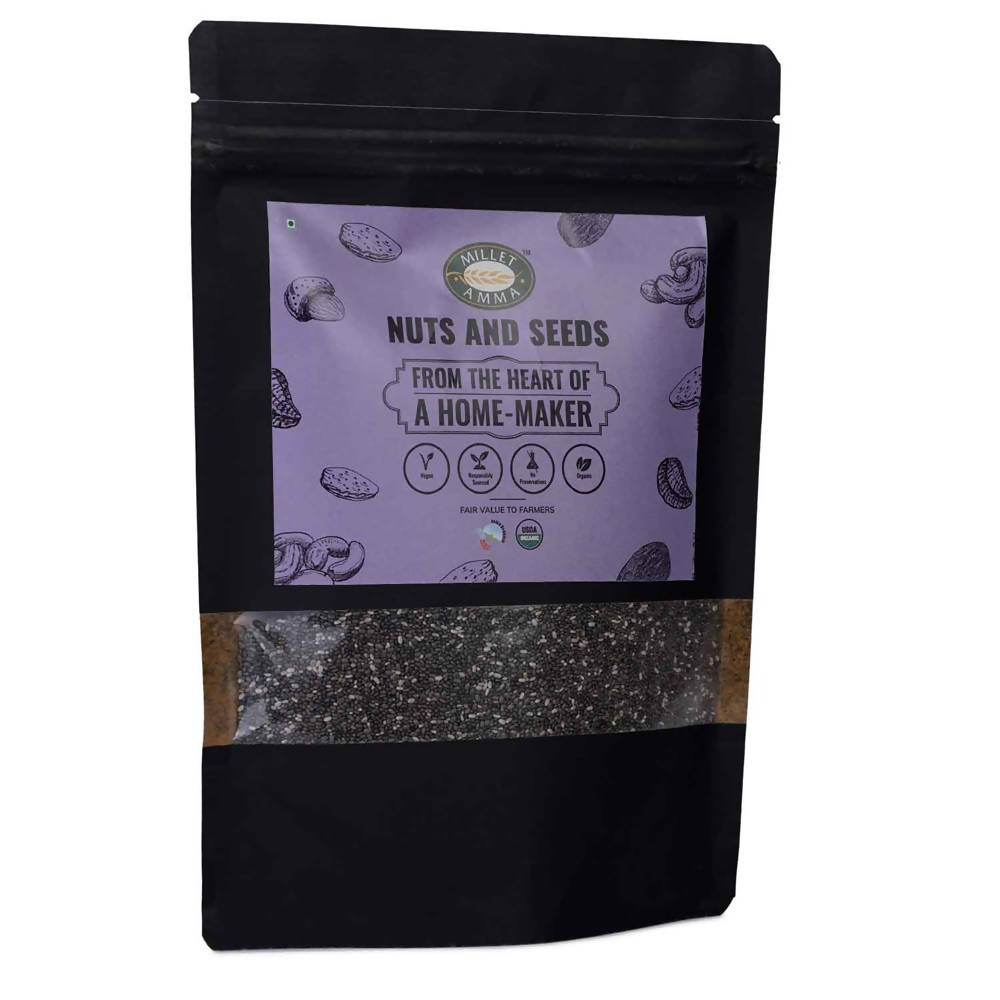 Millet Amma Organic Chia Seeds | Grocsy