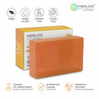 Merlion Naturals Turmeric and Sandal Glycerine Soap | Grocsy