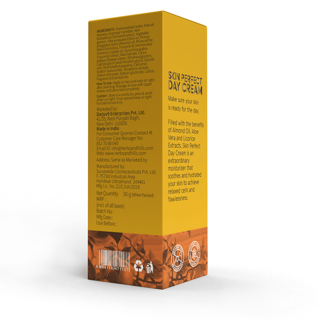 Herbs & Hills Skin Perfect Day Cream (Swiss Range) | Grocsy