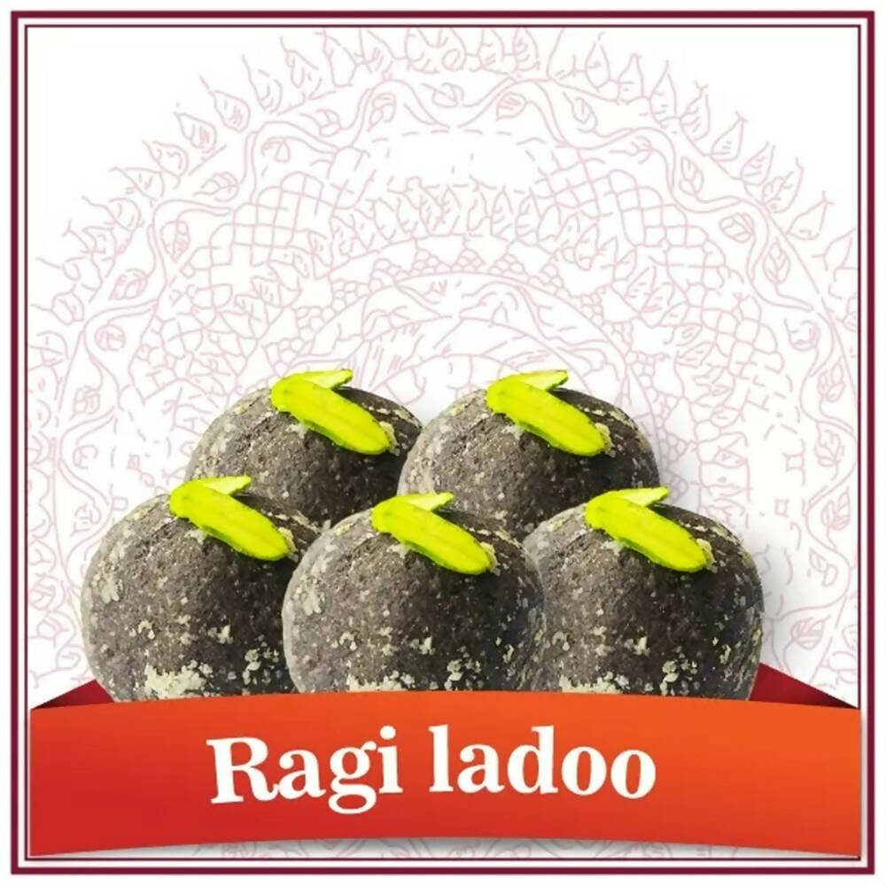 Dhatu Organics & Naturals Ragi Laddu | Grocsy