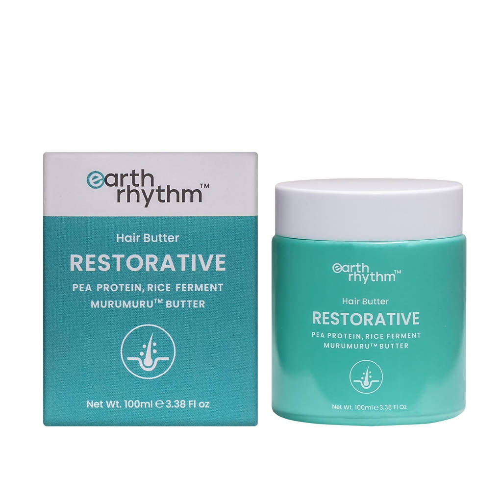 Earth Rhythm Restorative Hair Butter Pea Protein Murumuru Butter Rice Ferment | Grocsy