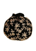 Joban Fashion Embroidered Potli Clutch - Black | Grocsy